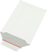 Versandtasche A5 175x250mm Vollpappe weiß von TRANSPAK – 100 Stück