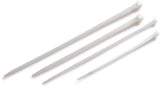TRANSPAK Kabelbinder 140 x 3,6 mm weiß – 1000 Stück, 130 N Zugkraft