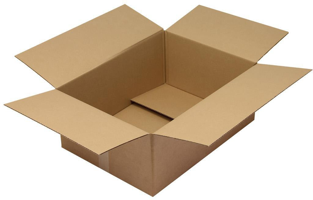 TRANSPAK Faltkarton 1-wellig 600x150x150 mm A1 Qualität 1.3C braun – 50 Stück