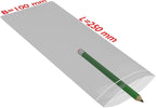 100 mm / 250 mm / 50µm