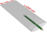 TRANSPAK Druckverschlussbeutel 100x100mm, 50µ PE transparent