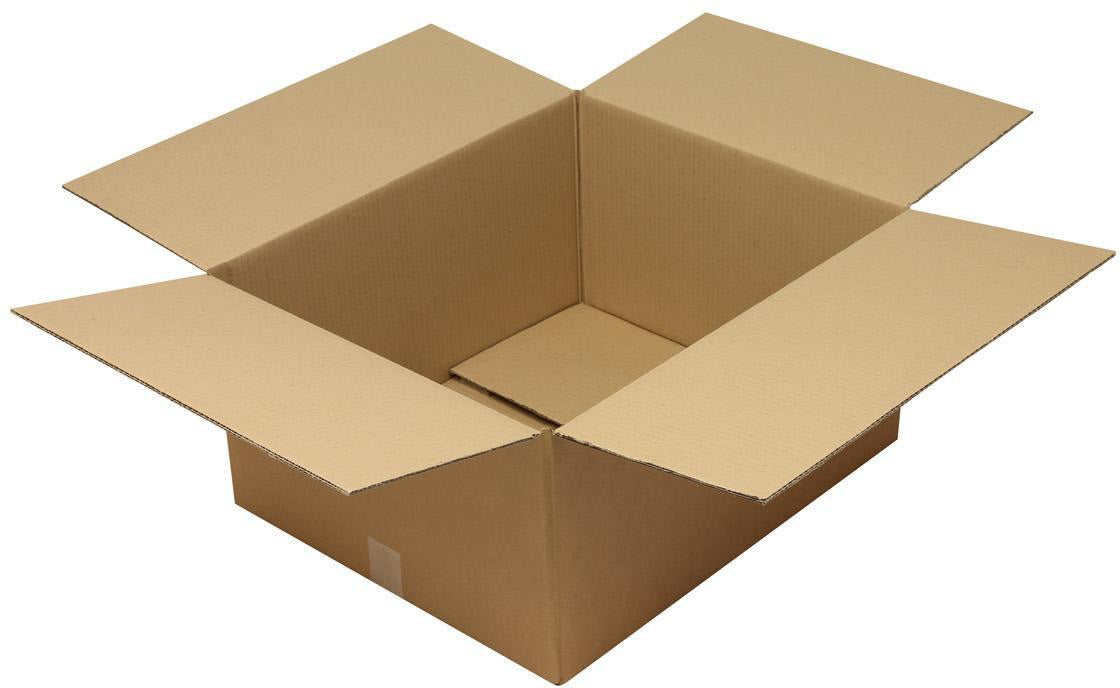 TRANSPAK Faltkarton 2-wellig 600x400x130 mm Qualität 2.30BC braun – 10 Stück