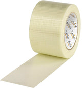 XENIAL Filamentklebeband transparent 19mm x 50m – Glasfaserverstärkt mit Längs- und Querfaden