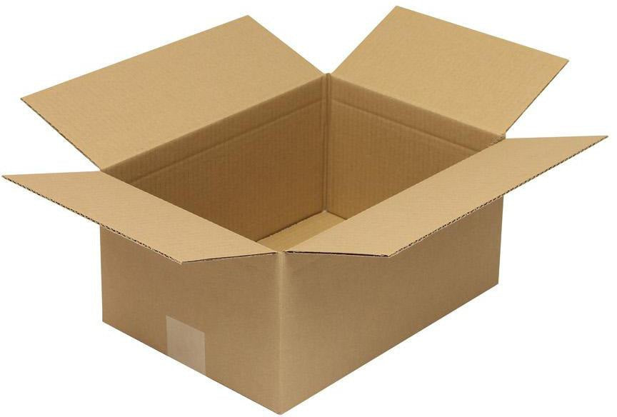 TRANSPAK Faltkarton 1-wellig Höhenrillung 300x200x200 mm braun – 25 Stück