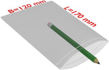 TRANSPAK Druckverschlussbeutel 100x100mm, 50µ PE transparent