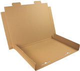 TRANSPAK Kalenderverpackung 1-wellig 500x420x12 mm B3 braun – 25 Stück