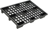 TRANSPAK Kunststoffpalette 1200x800x150 mm Antirutschkante 7 mm 1 EURO anthrazit – 16 Stück