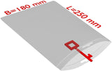 TRANSPAK Druckverschlussbeutel mit Eurolochung 100x150mm, 50µm PE transparent