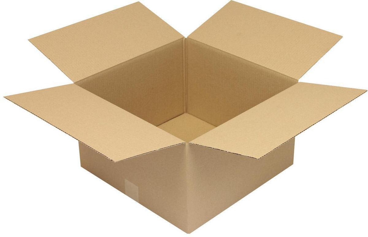 TRANSPAK Faltkarton 1-wellig 400x250x150 mm Qualität 1.30 C braun – 25 Stück