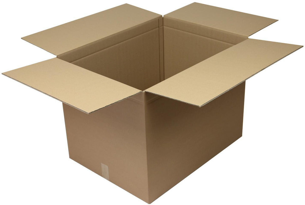 TRANSPAK Faltkarton 2-wellig 700x300x300 mm Qualität 2.30BC braun – 10 Stück