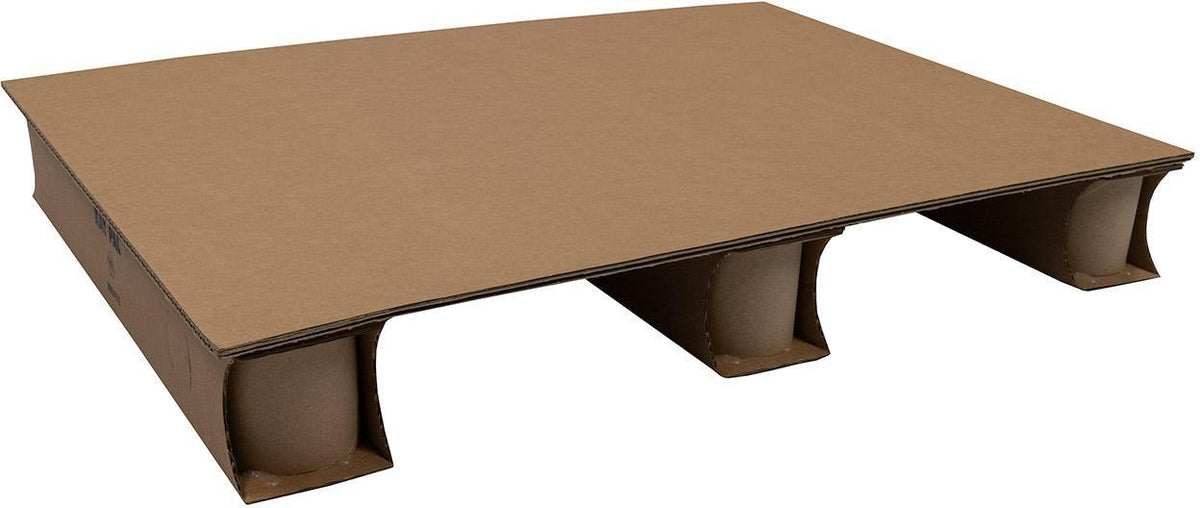 TRANSPAK Wellpapp-Palette 1200x800mm Euromaß, 2 Einfahröffnungen