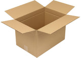 TRANSPAK Faltkarton 1-wellig 400x250x150 mm Qualität 1.30 C braun – 25 Stück