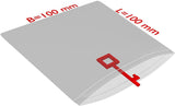 TRANSPAK Druckverschlussbeutel 100x100mm, 50µ PE transparent