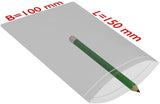 TRANSPAK Druckverschlussbeutel 100x100mm, 50µ PE transparent