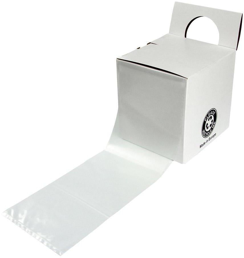 TRANSPAK Dehnband 1200x100 mm transparent im Spendekarton mit 100 Stück