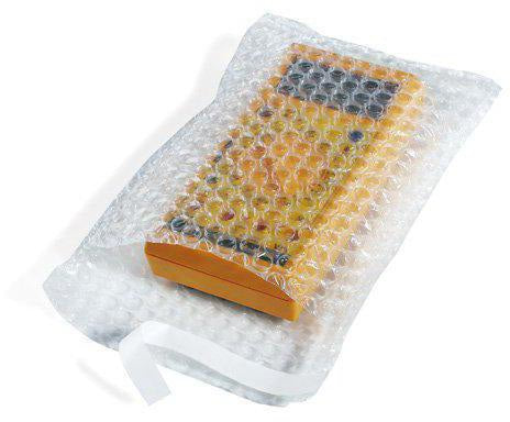 TRANSPAK Luftpolsterbeutel 100x150+50mm 70µ Transparent SK-Verschluss – 1000 Stück