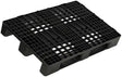 TRANSPAK Kunststoffpalette 1200x800x150 mm Antirutschkante 7 mm 1 EURO anthrazit – 16 Stück