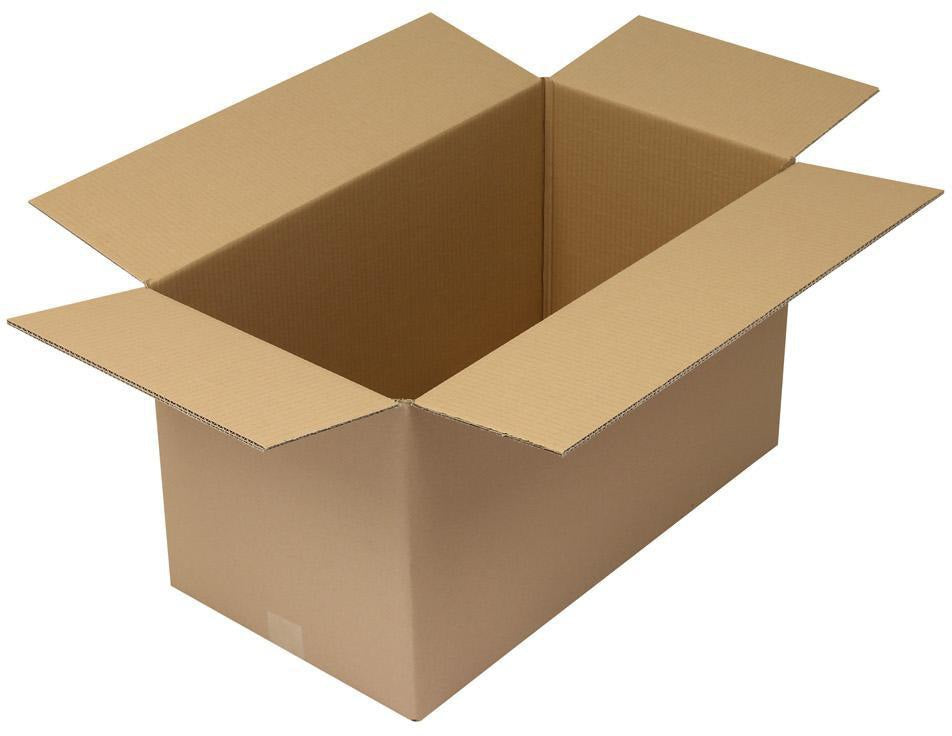 TRANSPAK Faltkarton 2-wellig 600x400x130 mm Qualität 2.30BC braun – 10 Stück