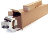 TRANSPAK Faltkarton 1-wellig Höhenrillung 200x130x150 mm braun – 50 Stück