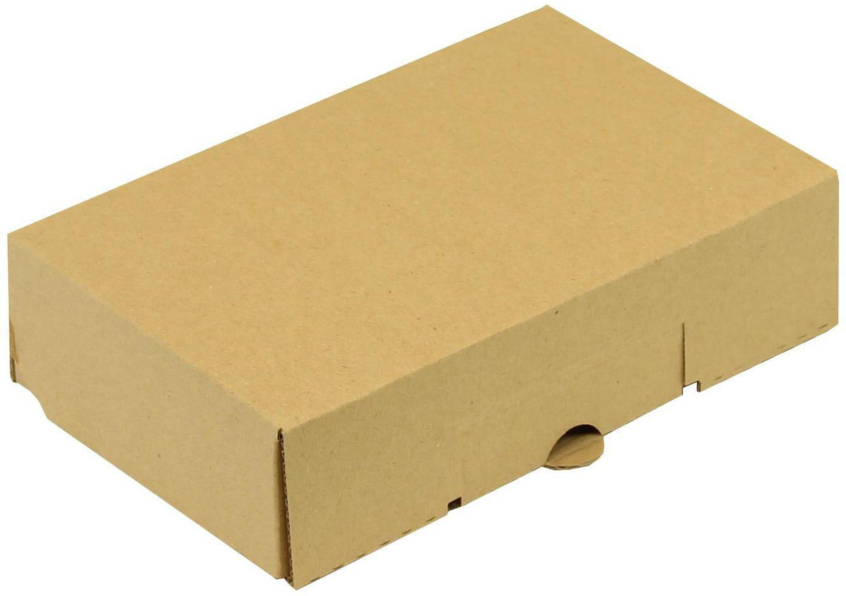 TRANSPAK Klappschachtel 1-wellig 250x180x43mm C5 braun Steckverschluss