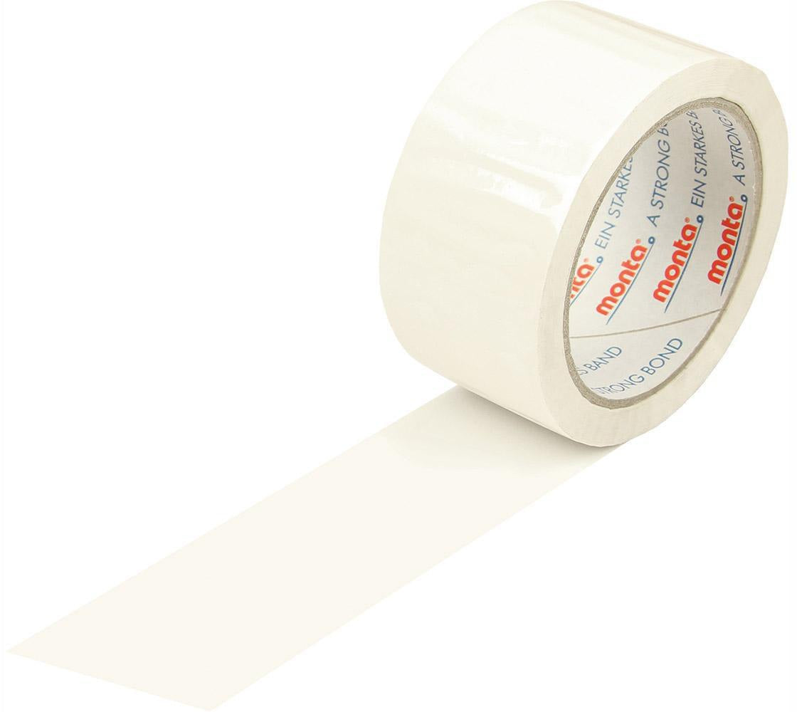 MONTA Klebeband 331 50 mm x 66 m braun – PP-Klebeband für mittelschwere Verpackungen