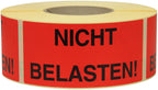 rot nicht belasten / rot / rot nicht belasten