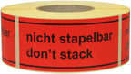 rot nicht stapelbar / rot / rot nicht stapelbar
