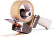 TRANSPAK Handabroller Low-Noise für 50 mm Klebeband – Leises Abrollen, 390 g