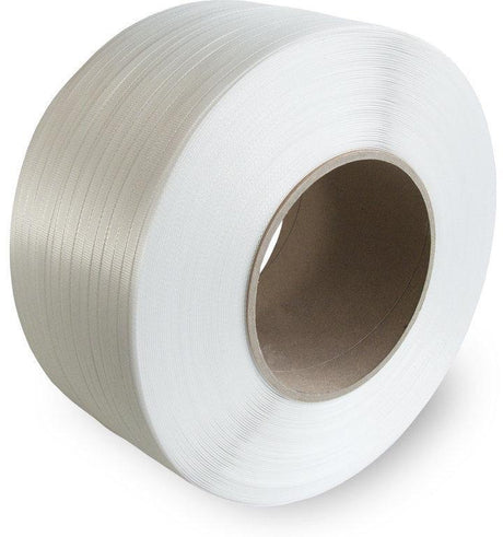 TRANSPAK PP Umreifungsband 12 mm x 0,55 mm, 2500 m, schwarz, Kern 280 mm – 2 Rollen