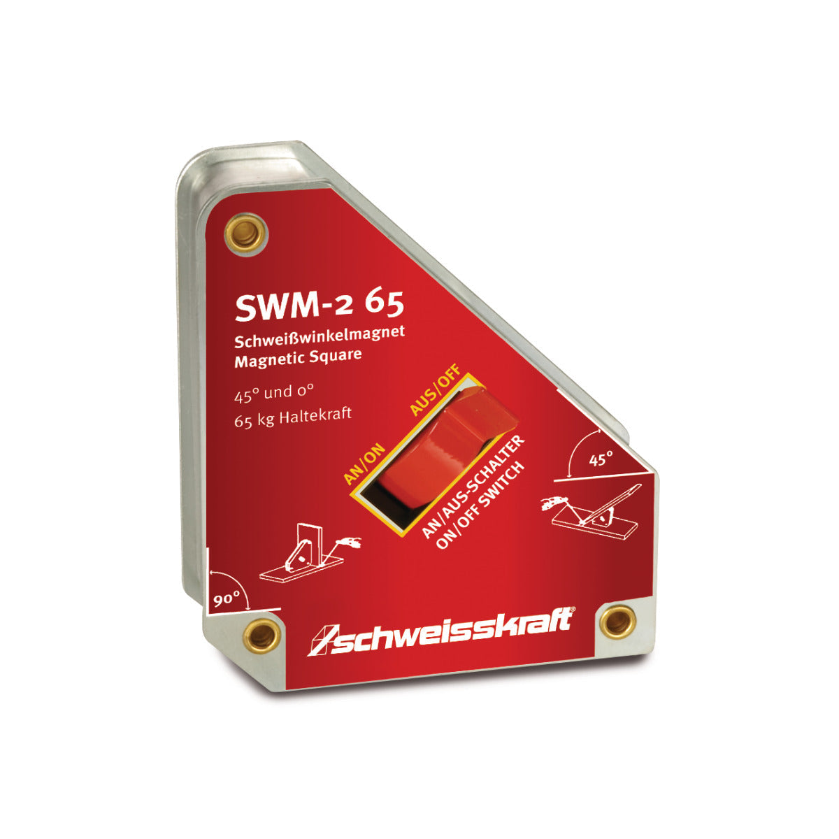 Schweisskraft Schaltbarer Schweißwinkelmagnet SWM-2 65 - Art. 1790031