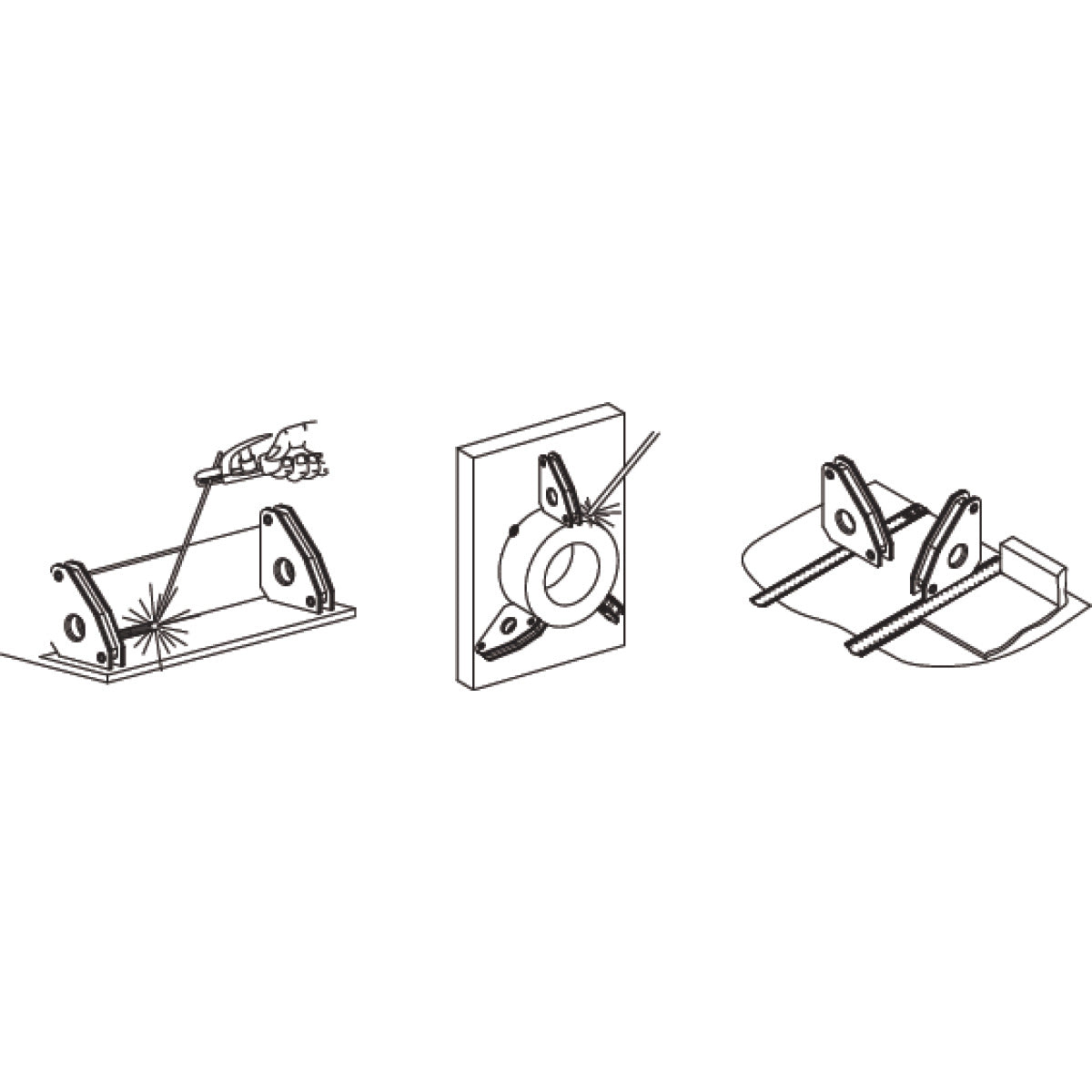 Schweisskraft Permanent-Schweißwinkelmagnet MSWM 10 - Art. 1790060
