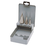 Kraftwerk Stufenbohrer-Satz HSS-E Co5, 3-tlg