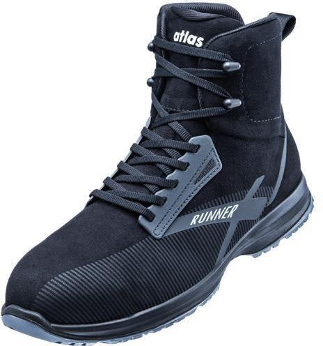 ATLAS Sicherheitsstiefel RUNNER 105 S3 SRC ESD – Metallfreie Durchtritthemmung, Stahlkappe, Weite 10