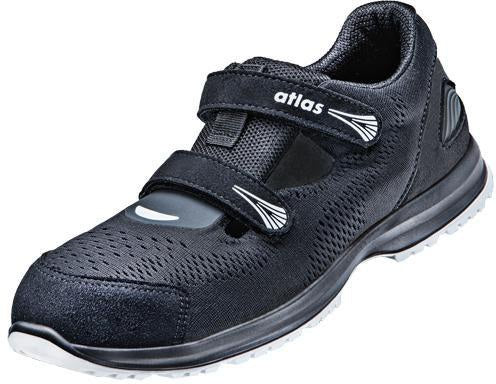 ATLAS Sicherheitssandale RUNNER 145 S1P SRC ESD – Stahlkappe, metallfreie Durchtritthemmung, Weite 10