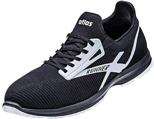 ATLAS Sicherheitsschuh RUNNER 25 S1P SRC ESD – Leichter Schutz mit Stahlkappe, Weite 10