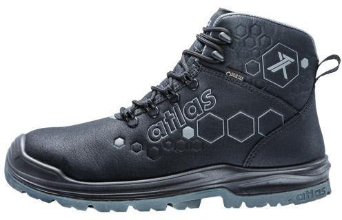 ATLAS Sicherheitsstiefel XT 500 GTX S3 SRC ESD – GORE-TEX, metallfrei, Gr. 36