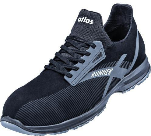 ATLAS Sicherheitsschuh RUNNER 95 S3 SRC ESD – Metallfreie Durchtritthemmung, Stahlkappe, Weite 10