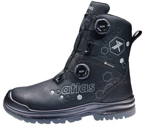 ATLAS Sicherheitsstiefel XT 1050 BOA GTX S3 SRC – Gore-Tex, BOA Fit-System, Weite 10
