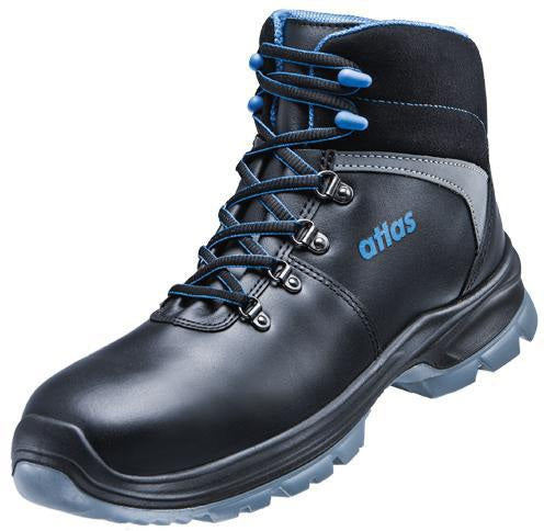 ATLAS Sicherheitsstiefel SL 845 XP S3 SRC ESD, Gr. 39, Weite 14, schwarz/blau