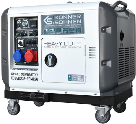 KÖNNER & SÖHNEN Stromerzeuger KS 9300DE-1/3 ATSR Diesel 6/7 kW
