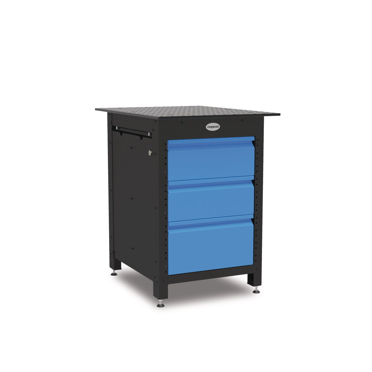 Schweisskraft Werkbank Workstation 0806 geschlossen inkl. 3 Schubladen Siegmund - Art. 191164907