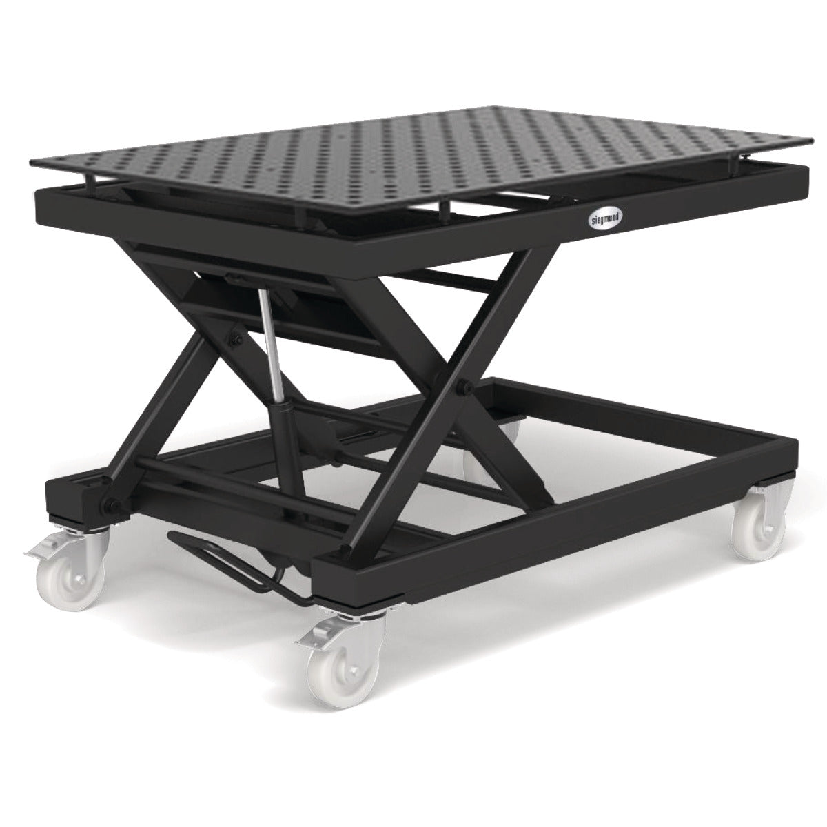 Schweisskraft Hubtisch mobil, inklusive Lochplatte 1500x1000x15 - Art. 192HS804014XD7