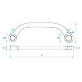 KING TONY Profi-Werkzeuge - Starterblock-Schlüssel, metrisch - 19x22 mm 19501922