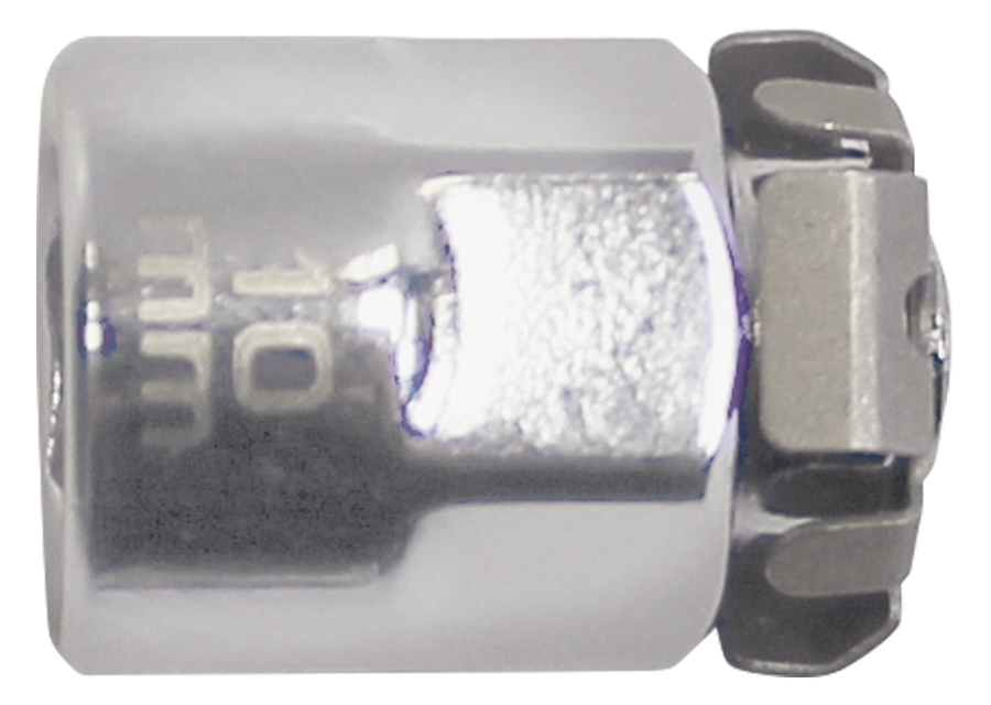KING TONY Profi-Werkzeuge - Adapter Ratschenschlüssel, 10 mm, Bithalter 1/4" 373202H