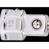 KING TONY Profi-Werkzeuge - Adapter Ratschenschlüssel, 13 mm, Antrieb 3/8" 373203R