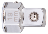 KING TONY Profi-Werkzeuge - Adapter Ratschenschlüssel, 13 mm, Antrieb 1/2" 373204R