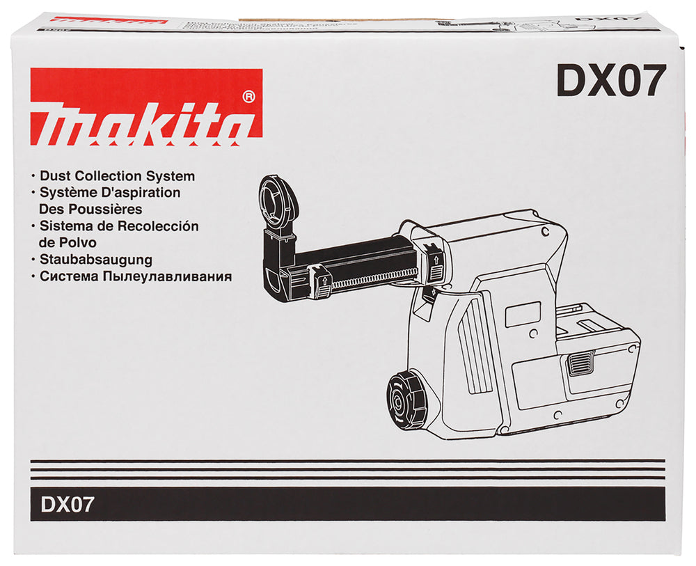 Makita Staubabsaugung DX07 – mit großem Staubbehälter & Filterreinigung - 199570-5