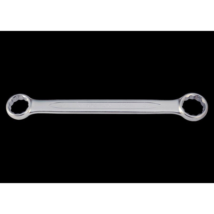 KING TONY Profi-Werkzeuge - Doppel-Ringschlüssel, gerade, dünne Ringwand - 18 x 19 mm 19C01819