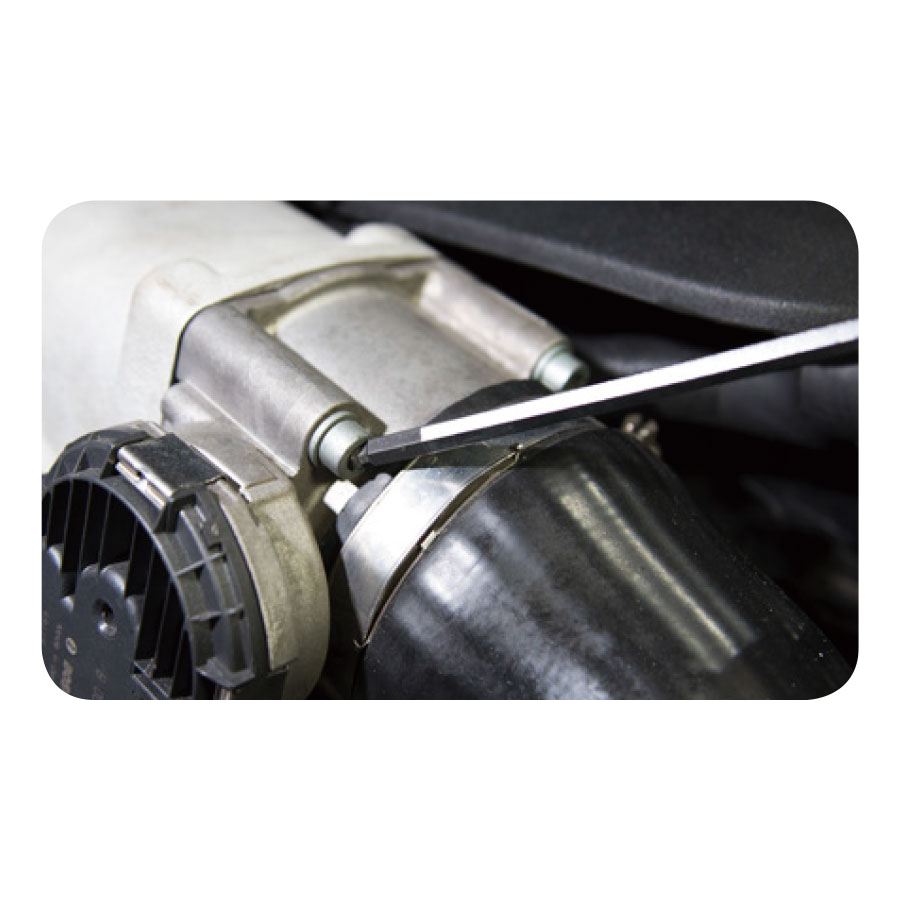 KING TONY Profi-Werkzeuge - 6-Kantschlüssel-Set, runder Kopf, extra lang, metrisch - 9 tlg. 201B09MR