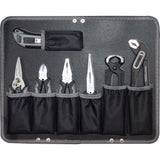 Kraftwerk BASIC LINE 3/8" Umschaltknarre Steckschlüsselsatz Werkzeugkoffer B147, 97-tlg
